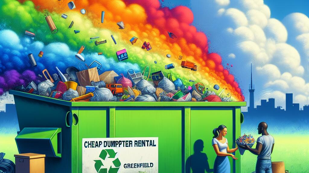 Cheap Dumpster Rental Greenfield | Affordable Dumpster Rentals in Greenfield for All Your Cleanup Needs